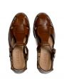 HEREU Кожаные сандалии Pesca, цвет коричневый - миниатюра 2