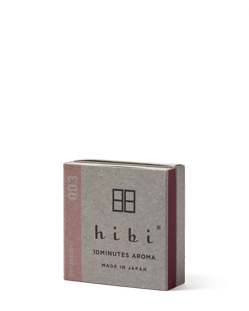 Набор спичек для ароматерапии Geranium Regular Box