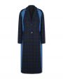 Однобортное пальто Luisa, цвет синий - миниатюра 1