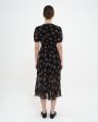 Платье миди Yasmine Night Sonata с цветочным принтом, цвет черный - миниатюра 5