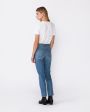Узкие прямые джинсы Virginia Slim, цвет голубой - миниатюра 5
