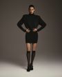 AUTENTIMENTS Платье POEME mini, цвет черный - миниатюра 4