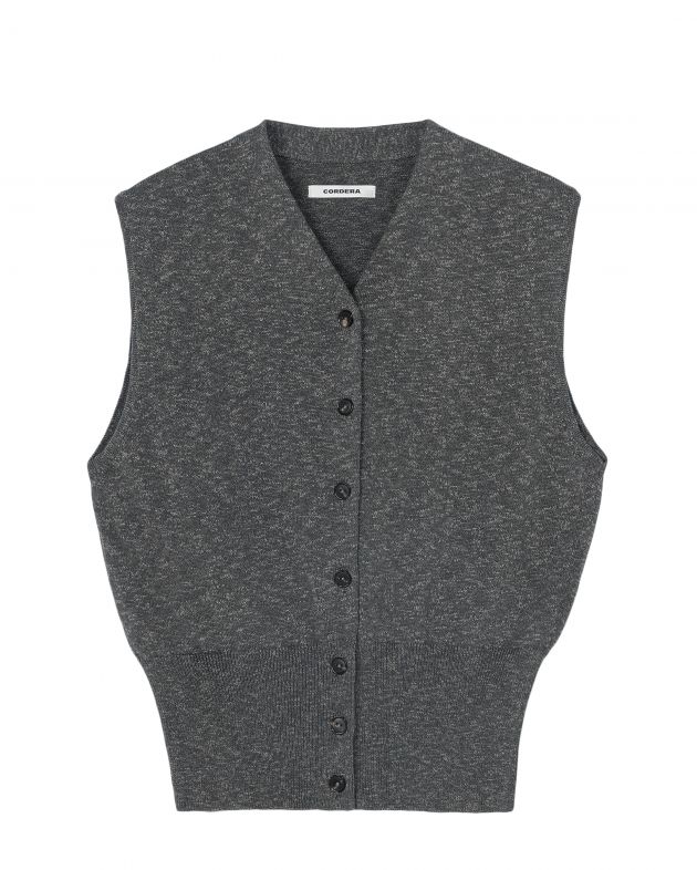 CORDERA Жилет, цвет серый - изображение 1