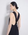 LOULOU STUDIO Платье Rayna с открытой спиной, цвет черный - миниатюра 5