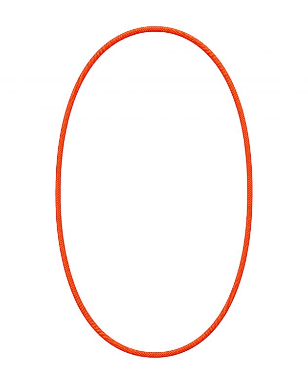 Copine Jewelry Шнурок для украшений, цвет красный - изображение 1