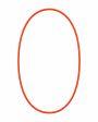 Copine Jewelry Шнурок для украшений, цвет красный - миниатюра 1