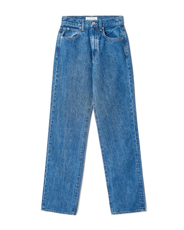 Прямые джинсы London, цвет синий - изображение 1