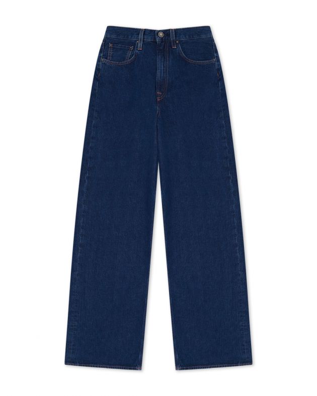 Широкие джинсы Margherita, цвет синий - изображение 1