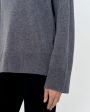 Le Kasha Кашемировый свитер Suede с высоким воротом, цвет серый - миниатюра 5