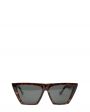 Солнцезащитные очки Trapezium Grande, цвет коричневый - миниатюра 1