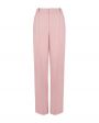 Широкие костюмные брюки, цвет розовый - миниатюра 1