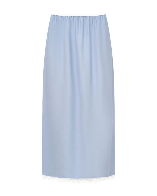 SANCHY Бельевая юбка, цвет голубой - изображение 1