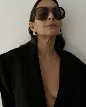 Серьги Tube Trio