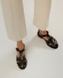 HEREU Кожаные сандалии Pesca, цвет черный - миниатюра 5