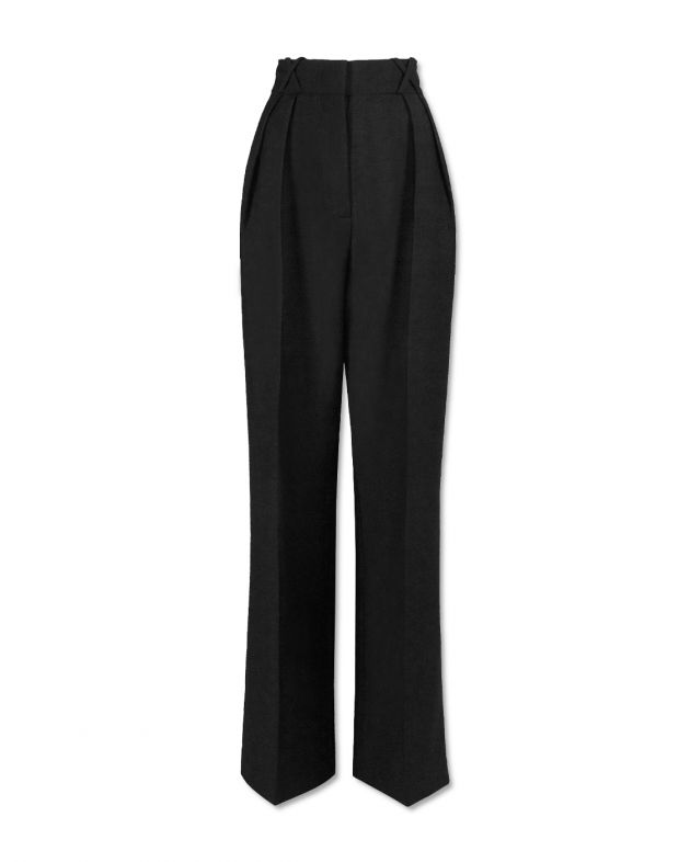 Широкие брюки Fransje, цвет черный - изображение 1
