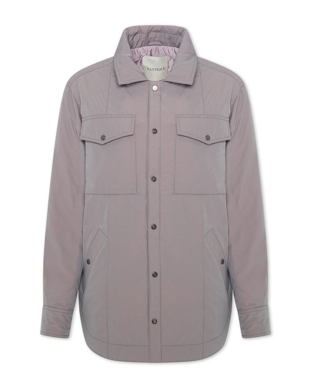 Стеганая куртка, цвет сиреневый - изображение 1