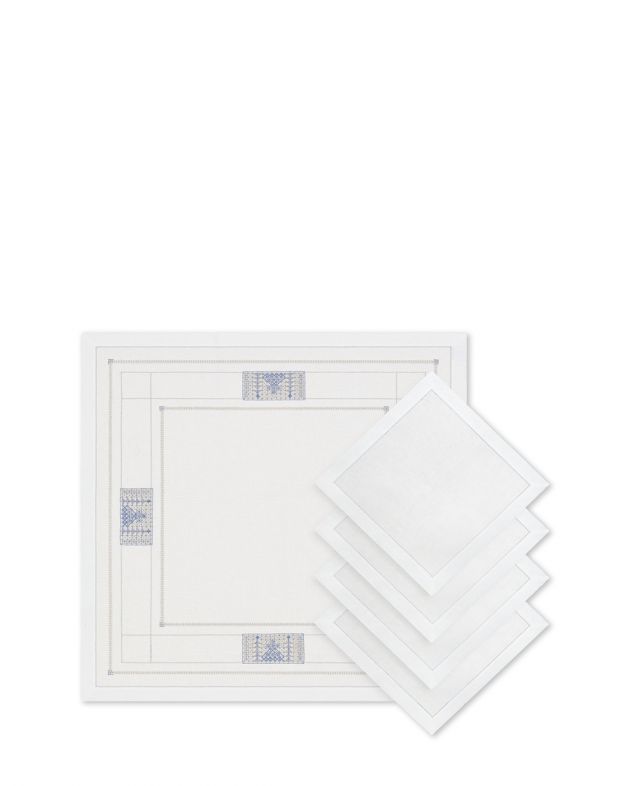 Кофейный набор из салфеток, цвет белый - изображение 1
