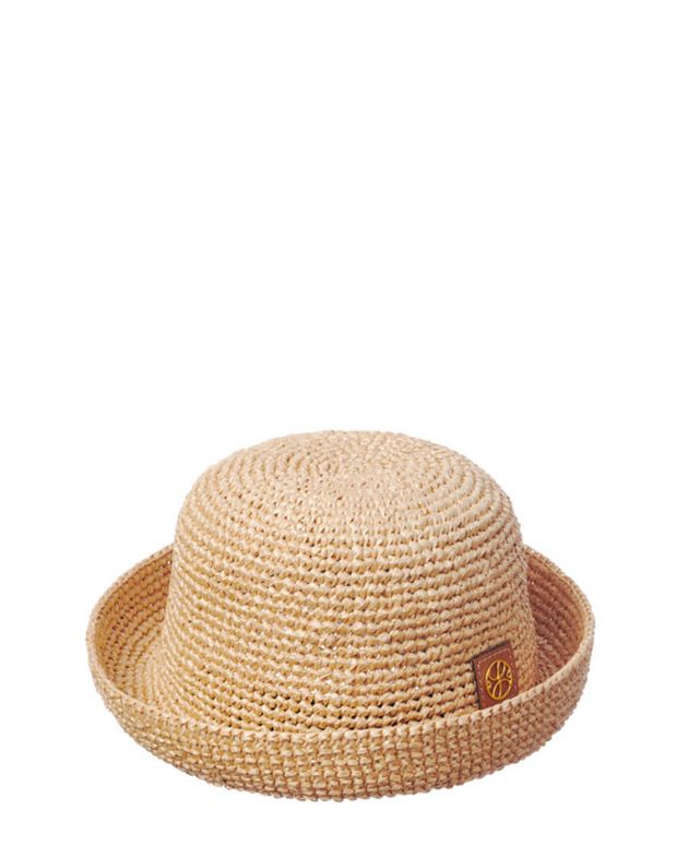 Соломенная шляпа Mushroom, цвет бежевый - изображение 1