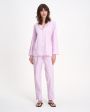 Пижама (рубашка/брюки), цвет розовый - миниатюра 2