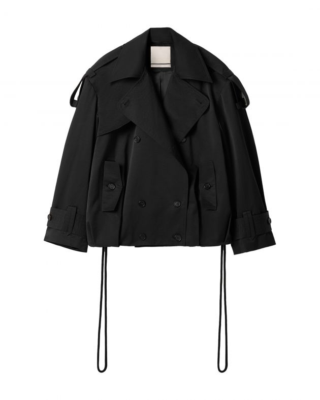 COIS Тренч Pentimento, цвет черный - изображение 1