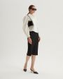 Шелковая юбка Isaak в бельевом стиле, цвет черный - миниатюра 3