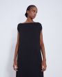 LOULOU STUDIO Платье Martial с открытыми плечами, цвет черный - миниатюра 5