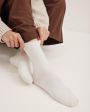 Chaika Шерстяные носки, цвет молочный - миниатюра 4