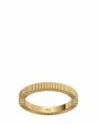 10.ТЕНГРАН Кольцо Ribs S, цвет золотой - миниатюра 1
