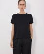 LOULOU DE SAISON Футболка, цвет черный - миниатюра 5