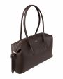 YUZEFI Cумка Brioche Duffle, цвет темно-коричневый - миниатюра 4