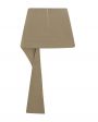 YUZEFI Асимметричная юбка мини, цвет Капучино - миниатюра 2