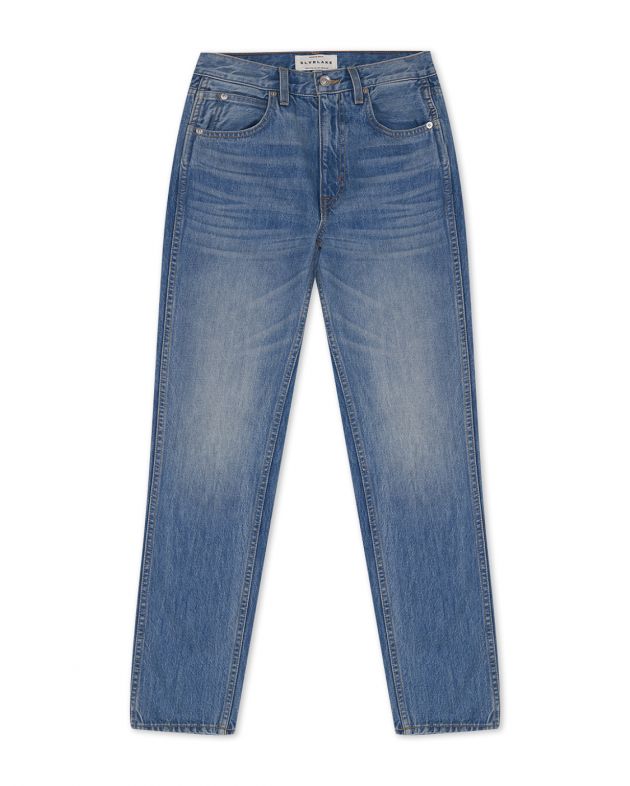 Узкие прямые джинсы Virginia Slim, цвет голубой - изображение 1