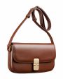 A.P.C. Сумка Grace Baguette, цвет коричневый - миниатюра 1