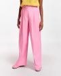 Essentiel Antwerp Широкие брюки с защипами, цвет розовый - миниатюра 3