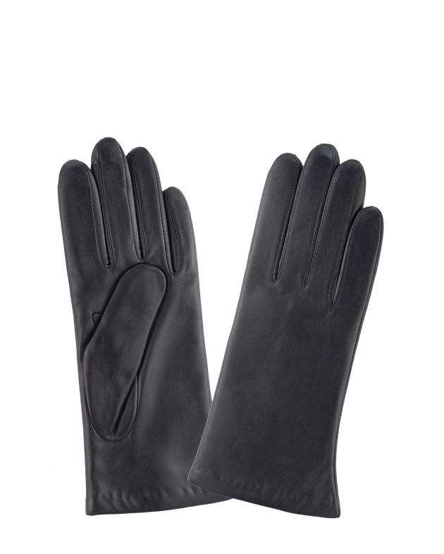 Glove Story Кожаные перчатки с кашемировым подкладом - изображение 1