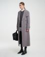 Low Classic Утепленное пальто с подкладом, цвет серый - миниатюра 5