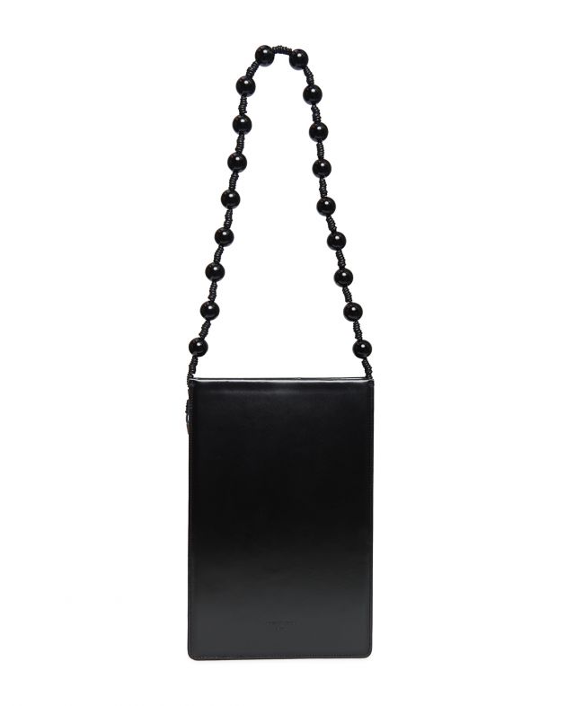 Сумка на ремешке с бусинами, цвет черный - изображение 1