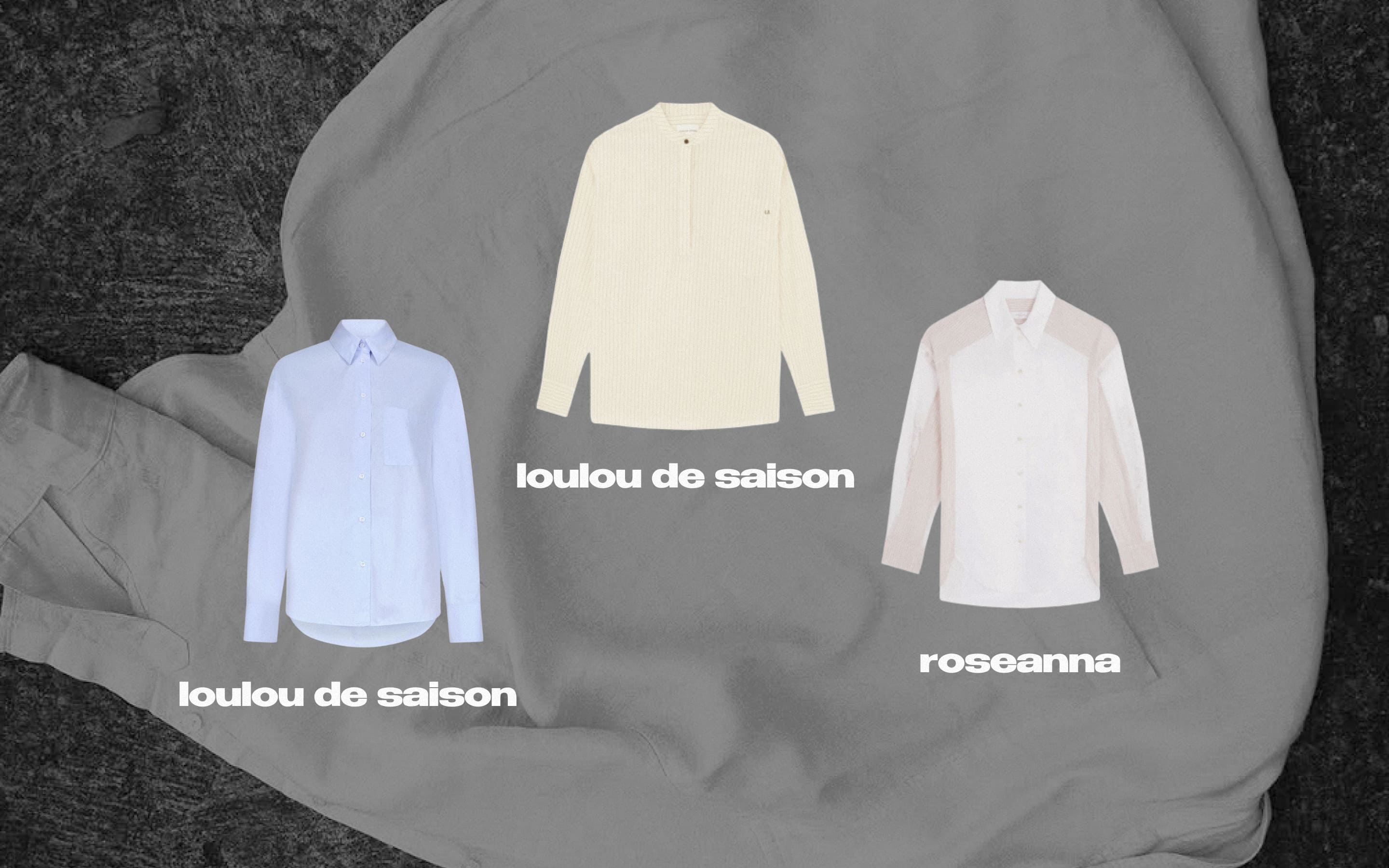 Рубашки: LOULOU DE SAISON, LOULOU DE SAISON, Roseanna.