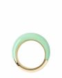 Copine Jewelry Набор из двух колец Green & Gold Donut, цвет разноцветный - миниатюра 2