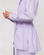 Хлопковая пижама Aysha с брюками, цвет сиреневый - миниатюра 3