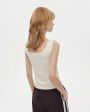 COIS Топ “Second Skin” (вторая кожа) из мерсеризированного хлопка, цвет молочный - миниатюра 3