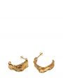 Ringstone Позолоченные серьги Fortune, цвет золотой - миниатюра 1