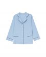 Пижама (рубашка/брюки), цвет голубой - миниатюра 2