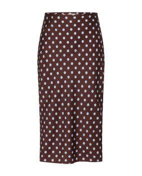 Юбка в горошек