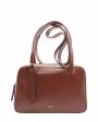 A.P.C. Сумка Virginie Box, цвет коричневый - миниатюра 1 A.P.C. Сумка Virginie Box, цвет коричневый - миниатюра 1