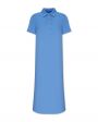 LOULOU STUDIO Платье-рубашка Bira из шерсти, цвет голубой - миниатюра 1