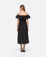 Sea NY Платье миди Diana с открытыми плечами, цвет черный - миниатюра 5