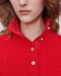 A.P.C. Шерстяной свитер Thea, цвет красный - миниатюра 6