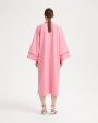 Платье-кимоно, цвет розовый - миниатюра 5