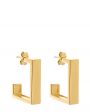 Квадратные серьги Lea, цвет золотой - миниатюра 1